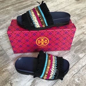 Tory Burch Isle Slide Sandals